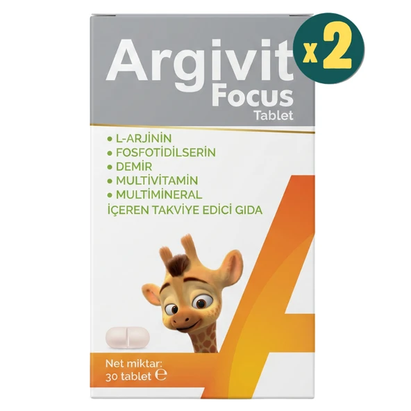 Argivit Focus 30 Tablet 2 Adet ürün görseli 1