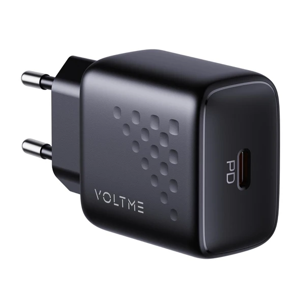 VOLTME V2017 Revo Siyah 20W C Şarj Aleti ürün görseli 1