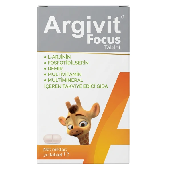 Argivit Focus 30 Tablet ürün görseli 1