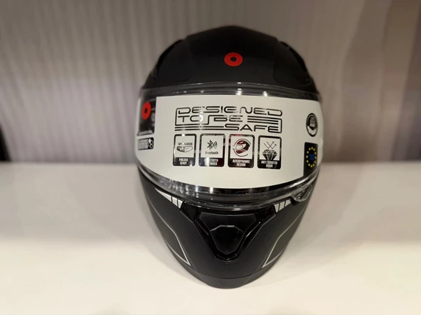KASK SHIRO KATANA SV MAT SİYAH - Resim 4