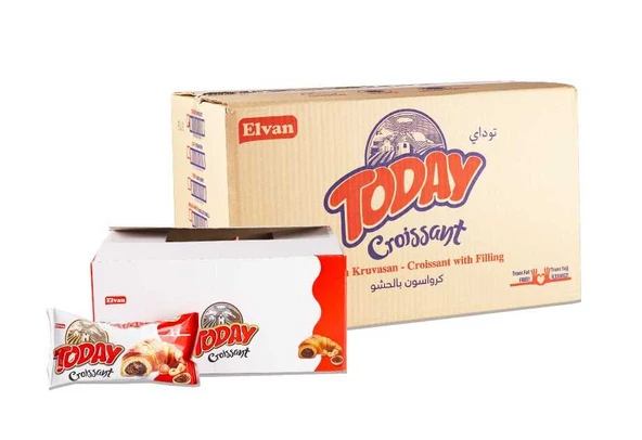 Today Kruvasan Çikolatalı 40 Gr. 20 li 4 Paket (1 Koli) ürün görseli 1