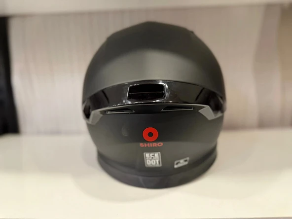 KASK SHIRO KATANA SV MAT SİYAH - Resim 5