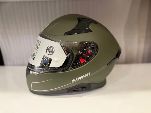 KASK SHIRO KATANA SV MAT YEŞİL ürün görseli 1