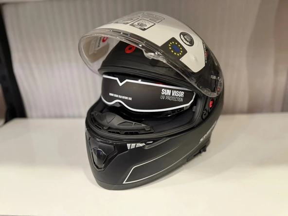 KASK SHIRO KATANA SV MAT SİYAH - Resim 3