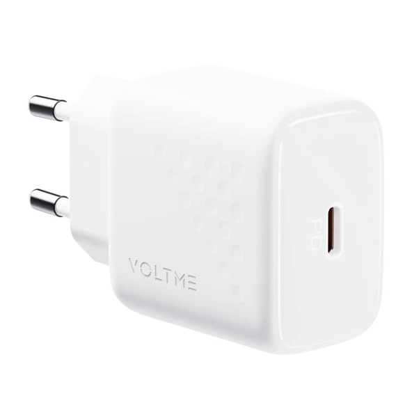 VOLTME V2018 Revo Beyaz 20W C Şarj Aleti ürün görseli 1