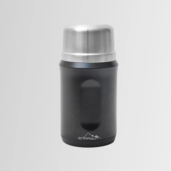 Nurgaz Campout  Çift Katmanlı Yemek Ve Buz Termosu 600 ml ürün görseli 1