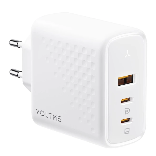 VOLTME V2026 Revo Beyaz 100W CCA GaN Şarj Aleti ürün görseli 1