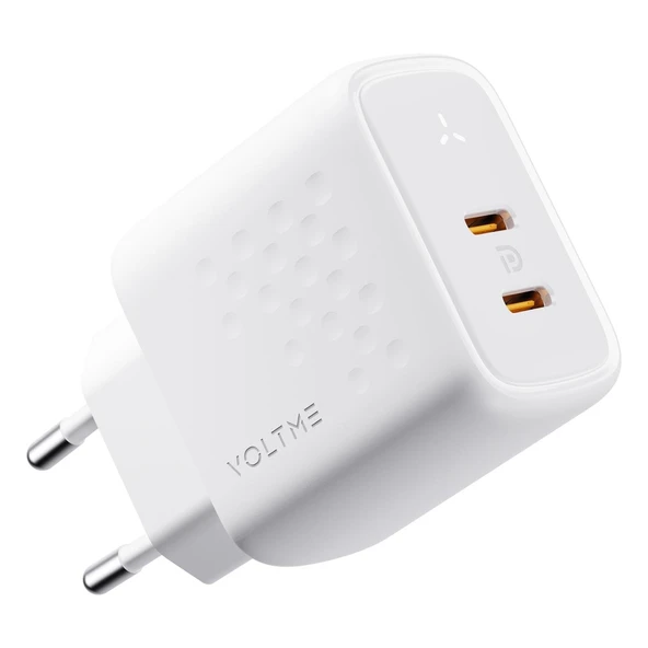 VOLTME V2108 Revo Beyaz 35W CC GaN Şarj Aleti ürün görseli 1