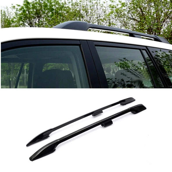Toyota Prado Uyumlu Fj 150 Tavan Çıtası 2010 2017 Oem Style Black Siyah ürün görseli 1