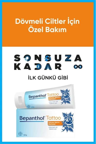 Bepanthol Tattoo Dövme Bakım Merhemi 50 gr - Resim 2