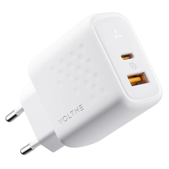 VOLTME V2114 Revo Beyaz 45W CA GaN Şarj Aleti ürün görseli 1