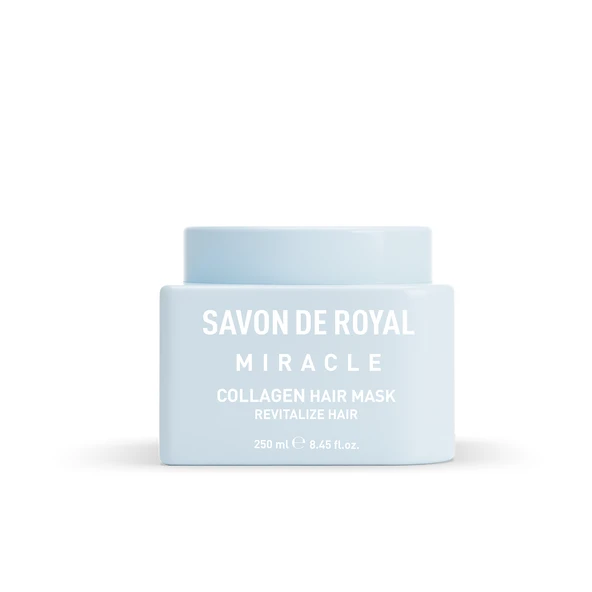 Savon De Royal - Kolajen İçeren - İnce Telli Saçlar İçin Canlandırıcı Etkili Saç Maskesi 250 ml ürün görseli 1