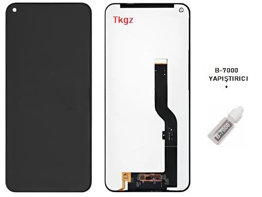 Tkgz - TCL 10L -H770 Uyumlu Lcd Ekran Dokunmatik Orijinal + B-7000 ürün görseli 1