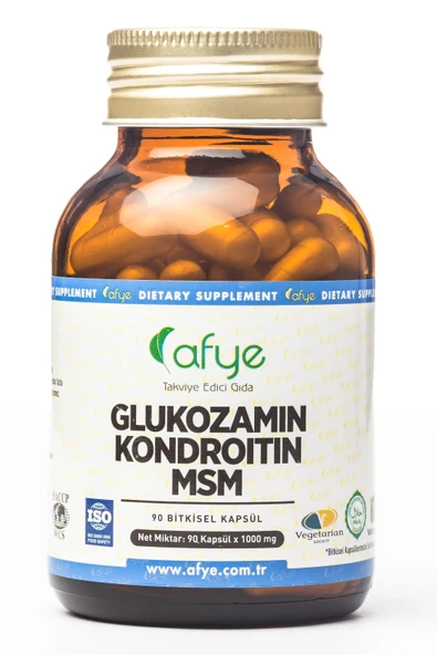 Afye Glukozamin Kondroitin M.S.M  1000mg  (90Kapsül) ürün görseli 1