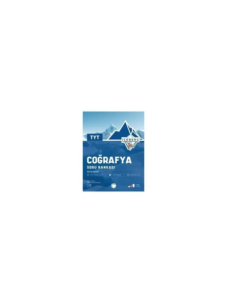 Tyt Iceberg Coğrafya Soru Bankası ürün görseli 1