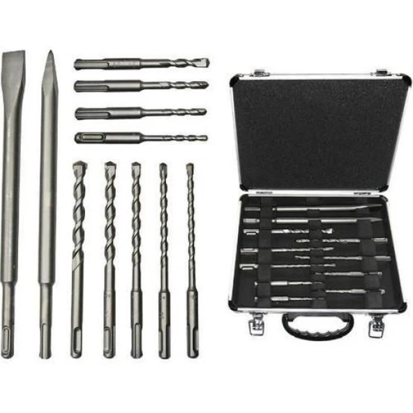 Bosch Sds Plus 11 Parça Matkap Ucu ve Keski Seti ürün görseli 1