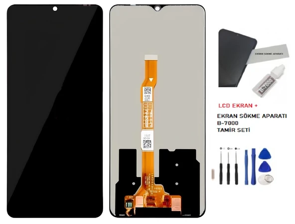 Tkgz - Vivo Y27 Lcd Dokunmatik Ekran Orijinal + B-7000 + TAMİR SETİ ürün görseli 1