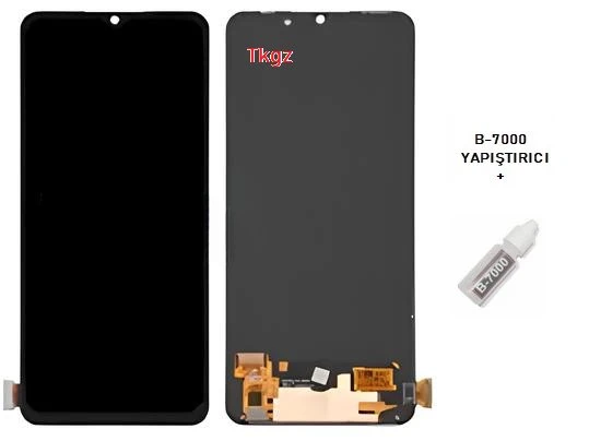 Tkgz - Oppo A91 Uyumlu Lcd Ekran Dokunmatik Orijinal OLED + B-7000 ürün görseli 1