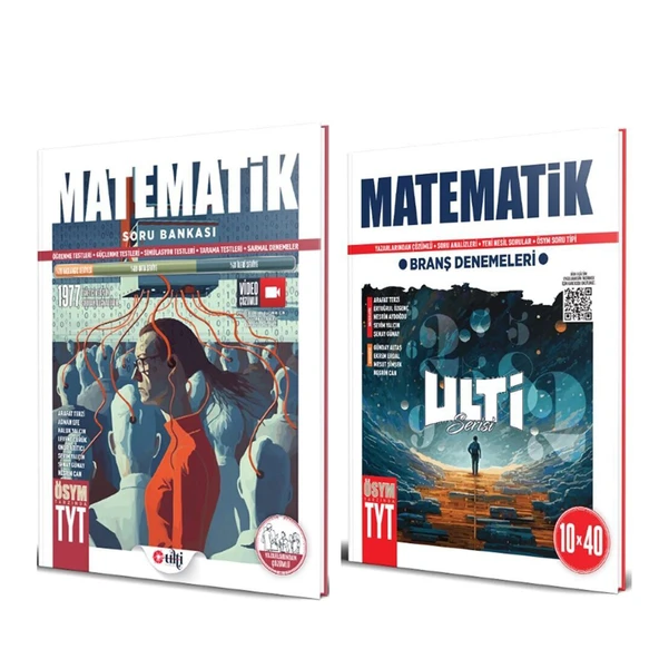 Ulti Yayınları TYT Matematik Soru Bankası ve Deneme Seti 2 Kitap ürün görseli 1