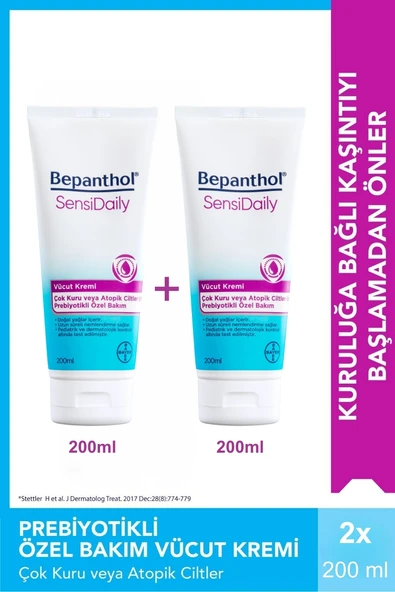 Bepanthol Sensidaily 200 ml 2'li Avantajlı Paket ürün görseli 1