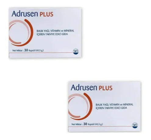 Adrusen Plus 30 Kapsül 2'li ürün görseli 1