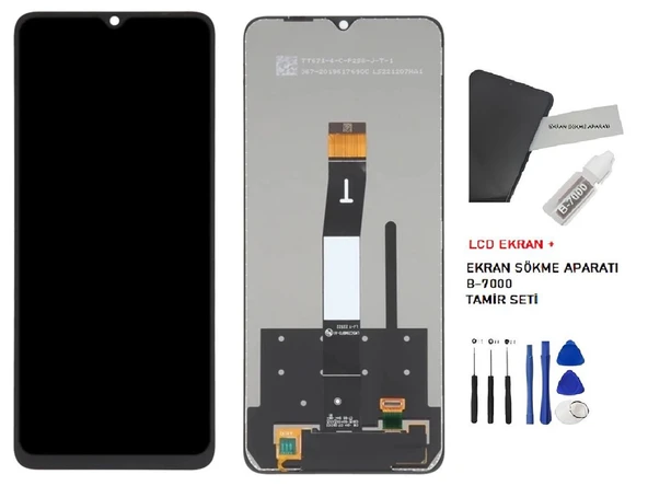 Tkgz - Xiaomi Redmi 14C Uyumlu Lcd Ekran Dokunmatik Orijinal + B-7000 + TAMİR SETİ ürün görseli 1
