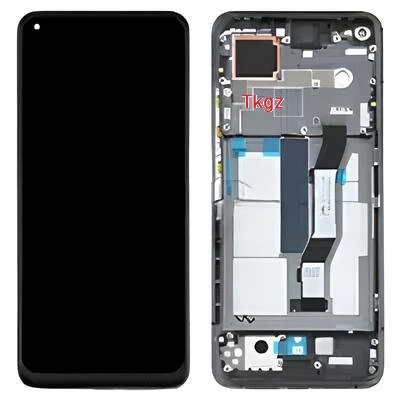 Tkgz - Xiaomi Mİ 10T PRO Uyumlu Lcd Ekran Dokunmatik Orijinal ÇITALI Siyah ürün görseli 1