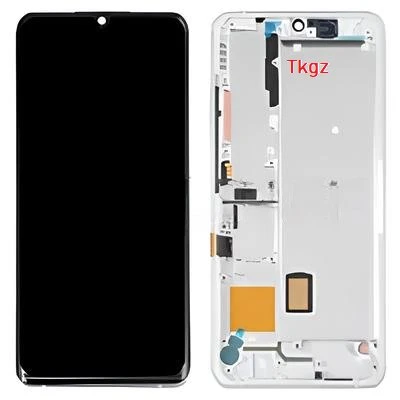 Tkgz - Xiaomi Mİ NOTE 10 Lite Uyumlu Lcd Ekran Dokunmatik Orijinal ÇITALI BEYAZ ürün görseli 1