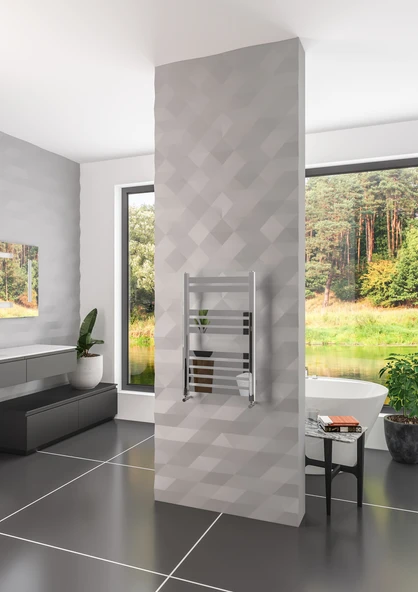 Warma Urla Çelik Dizayn Krom Havlupan 500x800 ürün görseli 1