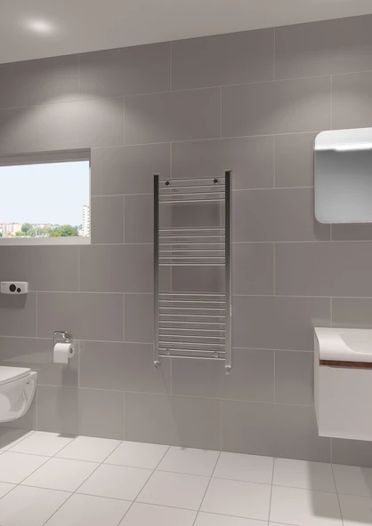 Warma Fina Çelik Krom Havlupan 500x1200 ürün görseli 1