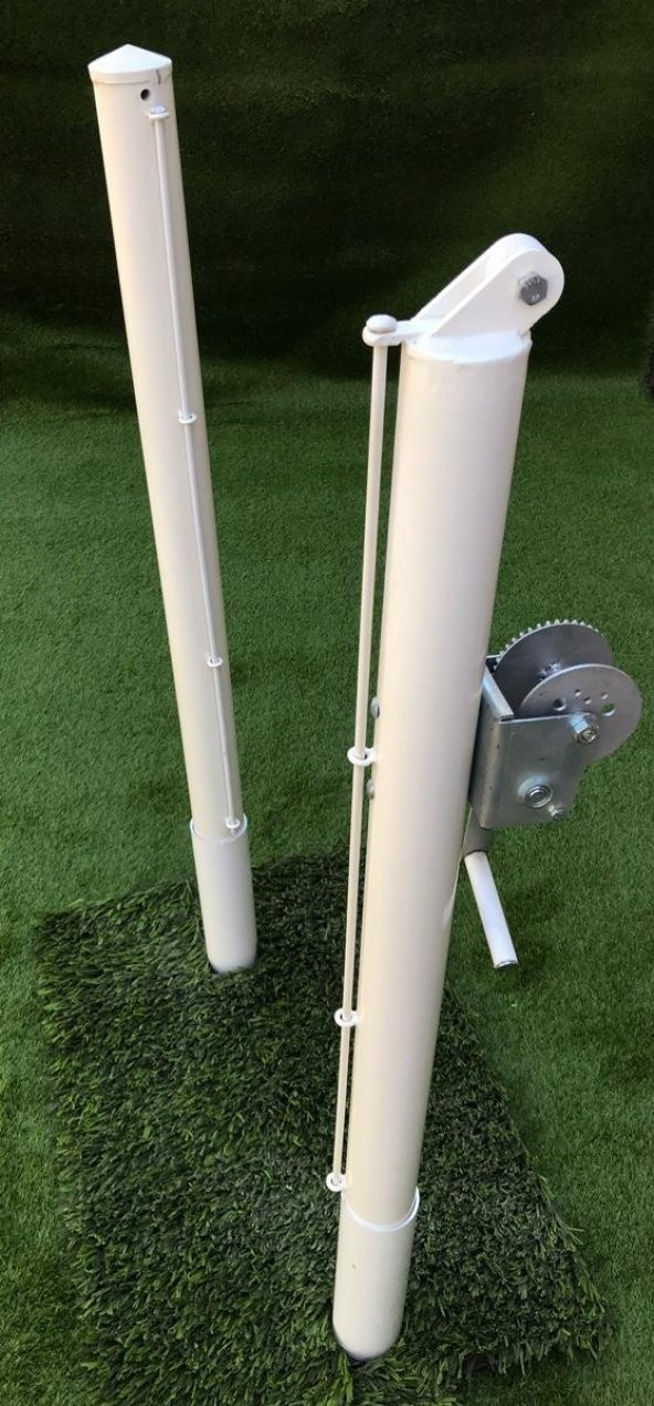 Adelinspor Via Ankrajlı Gerdirme Aparatlı Sabit Tenis Direği ürün görseli 1