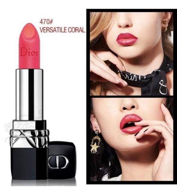 Dior Double Rouge Refill 470 Versatile Coral ürün görseli 1