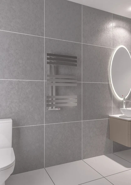 Warma Elche Çelik Dizayn Krom Havlupan 500x800 ürün görseli 1