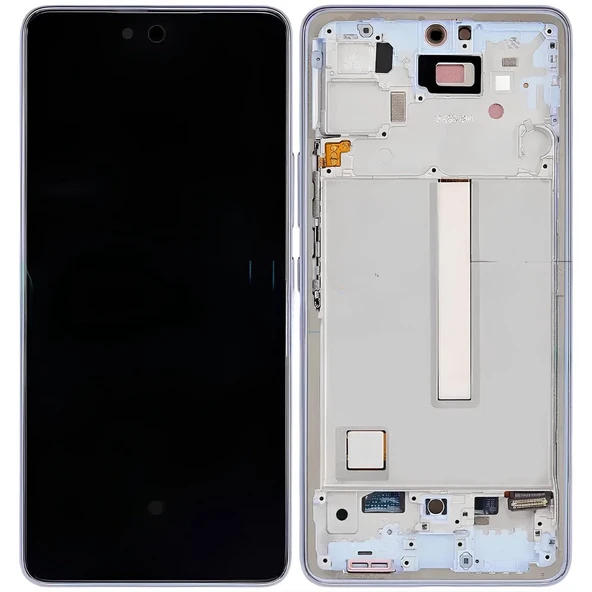 Samsung Galaxy A53 -5G Uyumlu Lcd Ekran Dokunmatik SERVİS Orijinali ÇITALI  MAVİ ürün görseli 1