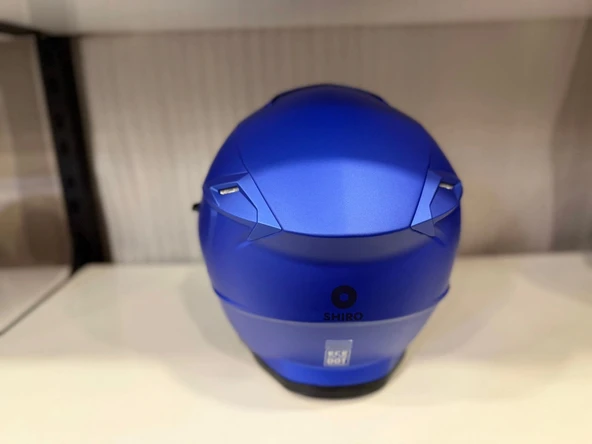 KASK SHIRO DİSCOVER SV MAT MAVİ - Resim 4