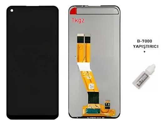 Samsung Galaxy A11  - SM-A115 Uyumlu Lcd Ekran Dokunmatik SERVİS Orijinali + B-7000 ürün görseli 1
