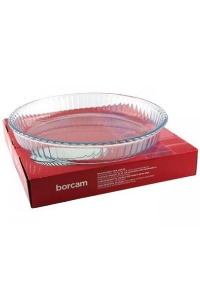 Paşabahçe Borcam Yuvarlak Tepsi 59014 - Resim 3
