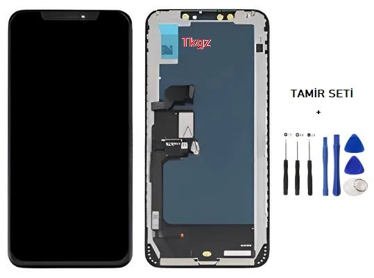 iPhone XS MAX Uyumlu Lcd Ekran Dokunmatik A+A KALİTE (JK MARKA) + TAMİR SETİ ürün görseli 1