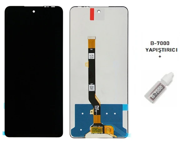 İnfinix Hot 40 Lcd Dokunmatik EkranSERVİS Orijinali + B-7000 ürün görseli 1