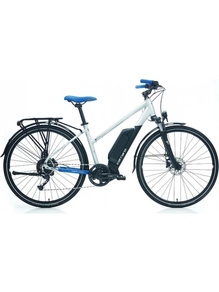 CARRARO E-Tıme Venüs Elektrikli Şehir Bisikleti 28" 9-V Hd Mat Gümüş 43CM ürün görseli 1