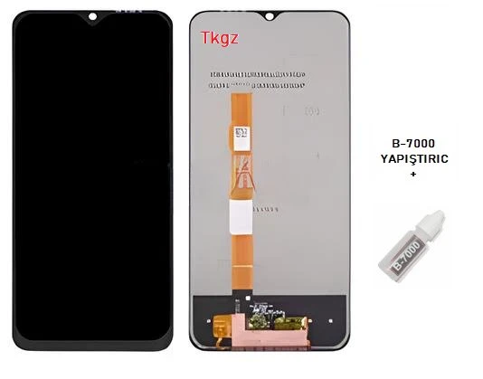 Vivo Y53S Uyumlu Lcd Ekran Dokunmatik SERVİS Orijinali + B-7000 ürün görseli 1