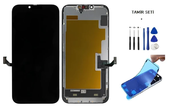 iPhone 14 PLUS Uyumlu Lcd Ekran Dokunmatik A+A KALİTE ( JK MARKA ) + TAMİR SETİ + TOZ BANTI ürün görseli 1