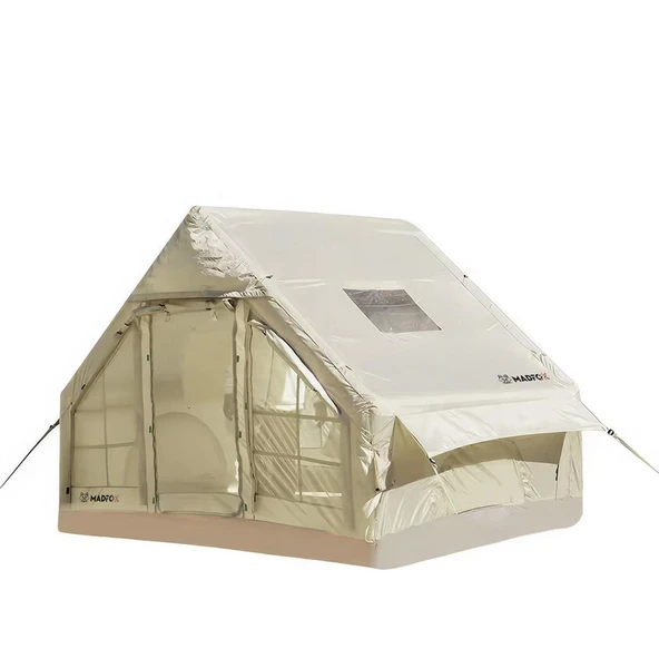 Madfox Bigless Glamping Cotton Inflatable Şişme Çadır [ Baca Çıkışlı ] ürün görseli 1