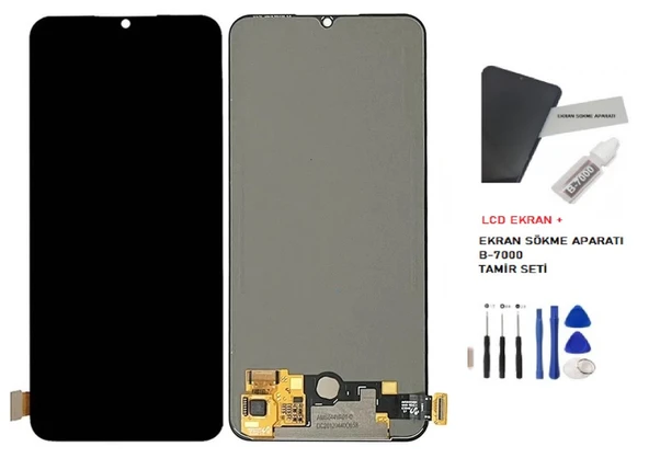 Vivo X50 Lite Lcd Dokunmatik Ekran SERVİS Orijinali  + B-7000 + TAMİR SETİ ürün görseli 1