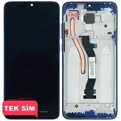 Xiaomi Redmi NOTE 8 PRO Uyumlu Lcd Ekran Dokunmatik SERVİS Orijinali ÇITALI MAVİ ürün görseli 1
