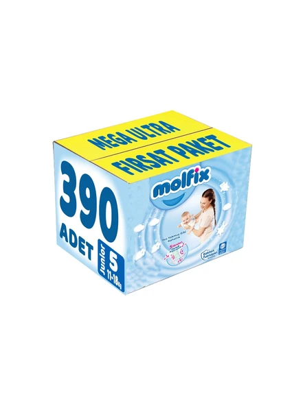 Molfix 5 Numara Junior 390'lı Bebek Bezi ürün görseli 1