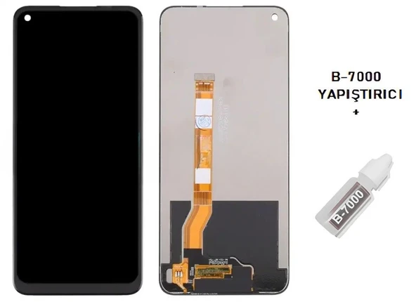 Oppo Realme 9İ Uyumlu Lcd Ekran Dokunmatik SERVİS Orijinali +B-7000 ürün görseli 1