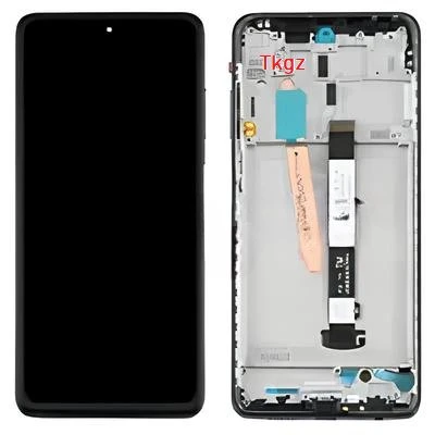 Xiaomi POCO X3 NFC Uyumlu Lcd Ekran Dokunmatik SERVİS Orijinali ÇITALI SİYAH ürün görseli 1