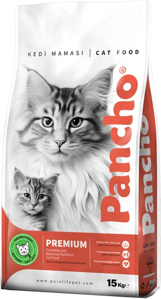 PANCHO TAVUKLU YAVRU KEDİ MAMASI 15KG ürün görseli 1