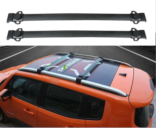 Jeep Renegade Uyumlu 2014 Sonrası Ara Atkı Siyah ürün görseli 1
